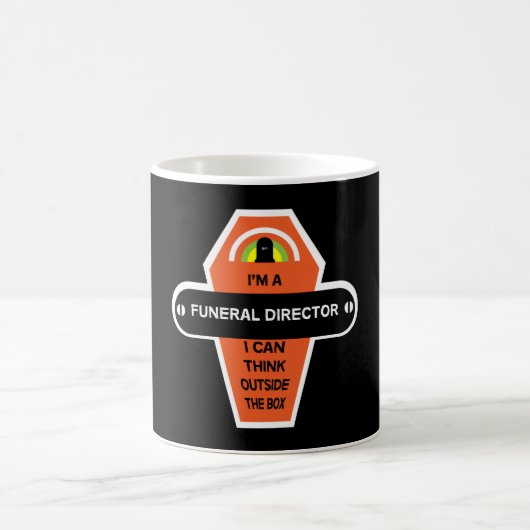 Beerdigungsdirektorin Merchandise | Funny Gifts Kaffeetasse (Mittel)