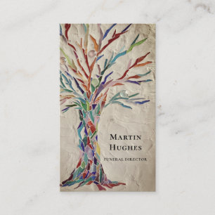 Beerdigungsdirektorin Tree Visitenkarte