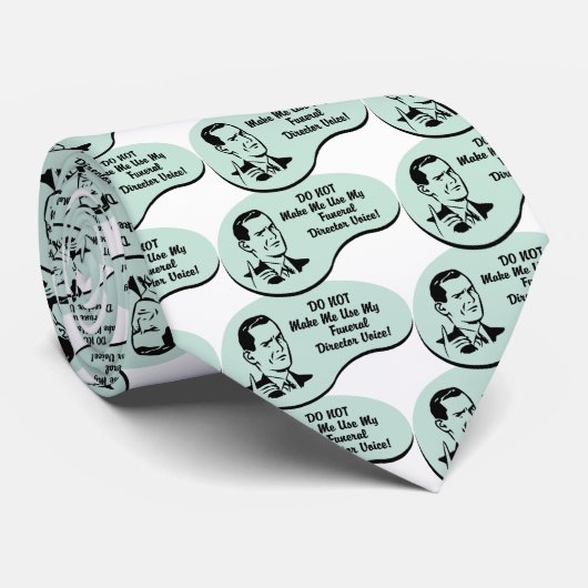 Beerdigungsdirektorstimme Krawatte (Gerollt)