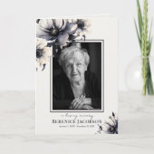 Beerdigungsfeier anlässlich des Programms "Leben" Dankeskarte (Vorderseite)