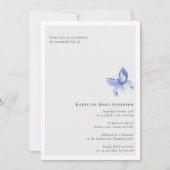 Beerdigungsfeier Einladung (Vorderseite)