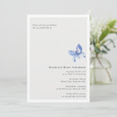 Beerdigungsfeier Einladung (Stehend Vorderseite)