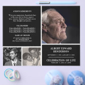 Beerdigungsfeier Flyer (Einzeln)