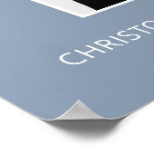 Beerdigungsfeier Foto Poster (Ecke)