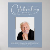 Beerdigungsfeier Foto Poster (Vorne)