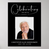 Beerdigungsfeier Foto Poster (Vorne)