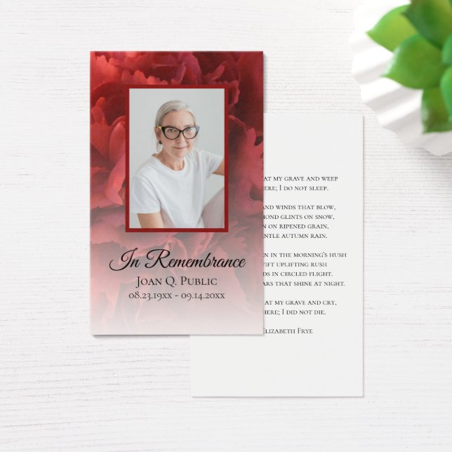 Beerdigungsgebet der Roten Narbe (Schreibtisch)