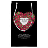 Beerdigungsgeschenk Pflanze Tulpenbirnen zu Gunste Kleine Geschenktüte (Vorderseite)