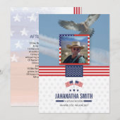 Beerdigungskarte (Vorne/Hinten)