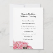 Beerdigungskarte (Rückseite)