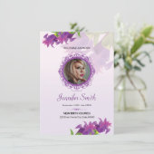 Beerdigungskarte (Stehend Vorderseite)