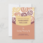 Beerdigungskarte Einladung (Vorderseite)