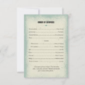 Beerdigungskarte Einladung (Rückseite)