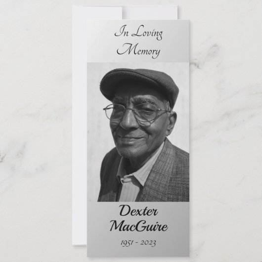 Beerdigungskarte | Eternal Einladung (Vorderseite)