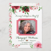 Beerdigungskarte Programm (Vorne/Hinten)