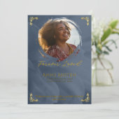 Beerdigungskarte Save The Date (Stehend Vorderseite)