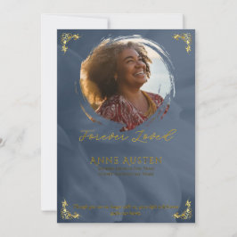 Beerdigungskarte Save The Date