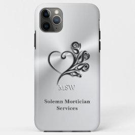 Beerdigungsleistungen, Herz und Rose Case-Mate iPhone Hülle