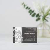 Beerdigungsleistungen Visitenkarte (Stehend Vorderseite)