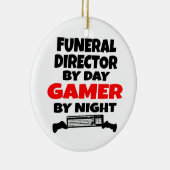 Beerdigungsleiter Gamer Keramik Ornament (Rechts)