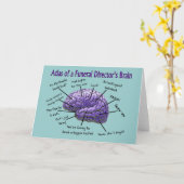 Beerdigungsleiter/MortikerInnendesign Karte (Gelbe Blume)