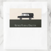 Beerdigungsleiterin: Geschenke Rechteckiger Aufkleber (Tasche)