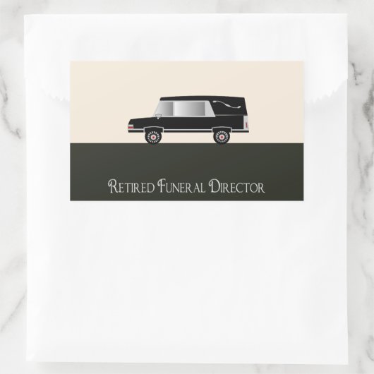 Beerdigungsleiterin: Geschenke Rechteckiger Aufkleber (Tasche)