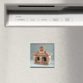 Beerdigungsmodell eines Hauses, Han Dynastie Magnet (In Situ (Geschirrspüler))