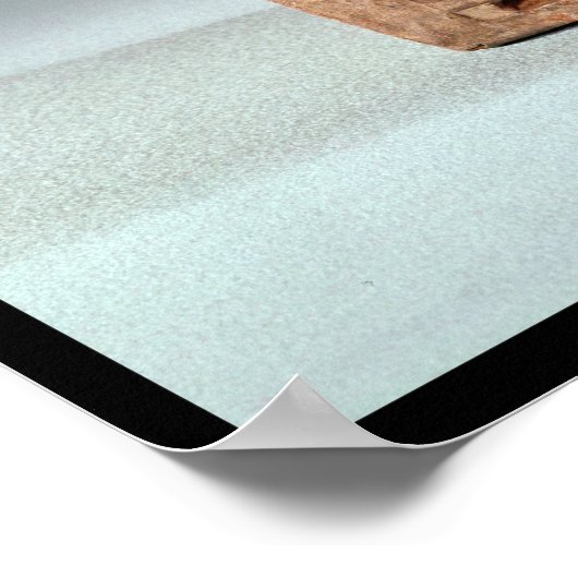 Beerdigungsmodell eines Hauses, Han Dynastie Poster (Ecke)