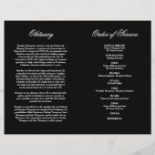 Beerdigungsorden des Fotos (Rückseite)