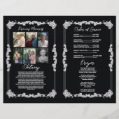 Beerdigungsorden Gothic Rock Black Flyer (Hinten)