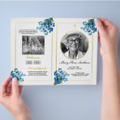 Beerdigungsorden Lebensversicherung Vergessen Sie Flyer (Hand)