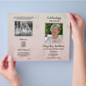 Beerdigungsordnung Flyer (Hand)