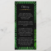 Beerdigungsprogramm für tropische Blätter/Beerdigu Programm (Rückseite)