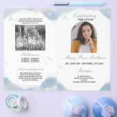 Beerdigungsreihenfolge der Lebenswolken Vögel Flyer (Einzeln)