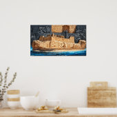 Beerdigungsriten der Pharaonen Poster (Küche)