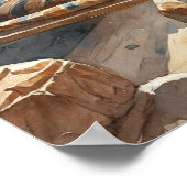 Beerdigungsriten der Pharaonen Poster (Ecke)