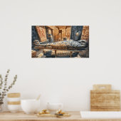 Beerdigungsriten der Pharaonen Poster (Küche)