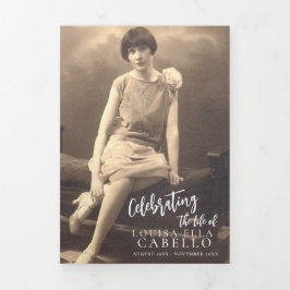 Beerdigungsservice Programm einfache Fotovorlage