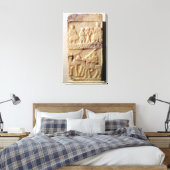 Beerdigungsstela aus Jemen Leinwanddruck (Insitu (Schlafzimmer))
