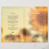 Beerdigungsvorlage (Rückseite)