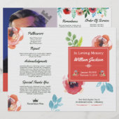 Beerdigungsvorlage (Vorne/Hinten)