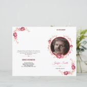 Beerdigungsvorlage (Stehend Vorderseite)