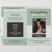 Beerdigungsvorlage (Vorne/Hinten)