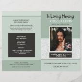 Beerdigungsvorlage (Vorderseite)