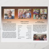 Beerdigungsvorlage (Rückseite)