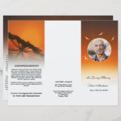 Beerdigungsvorlage (Vorne/Hinten)