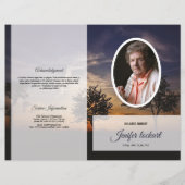 Beerdigungsvorlage (Vorderseite)