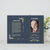 Beerdigungsvorlage (Stehend Vorderseite)