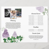 Beerdigungsvorlage (Rückseite)